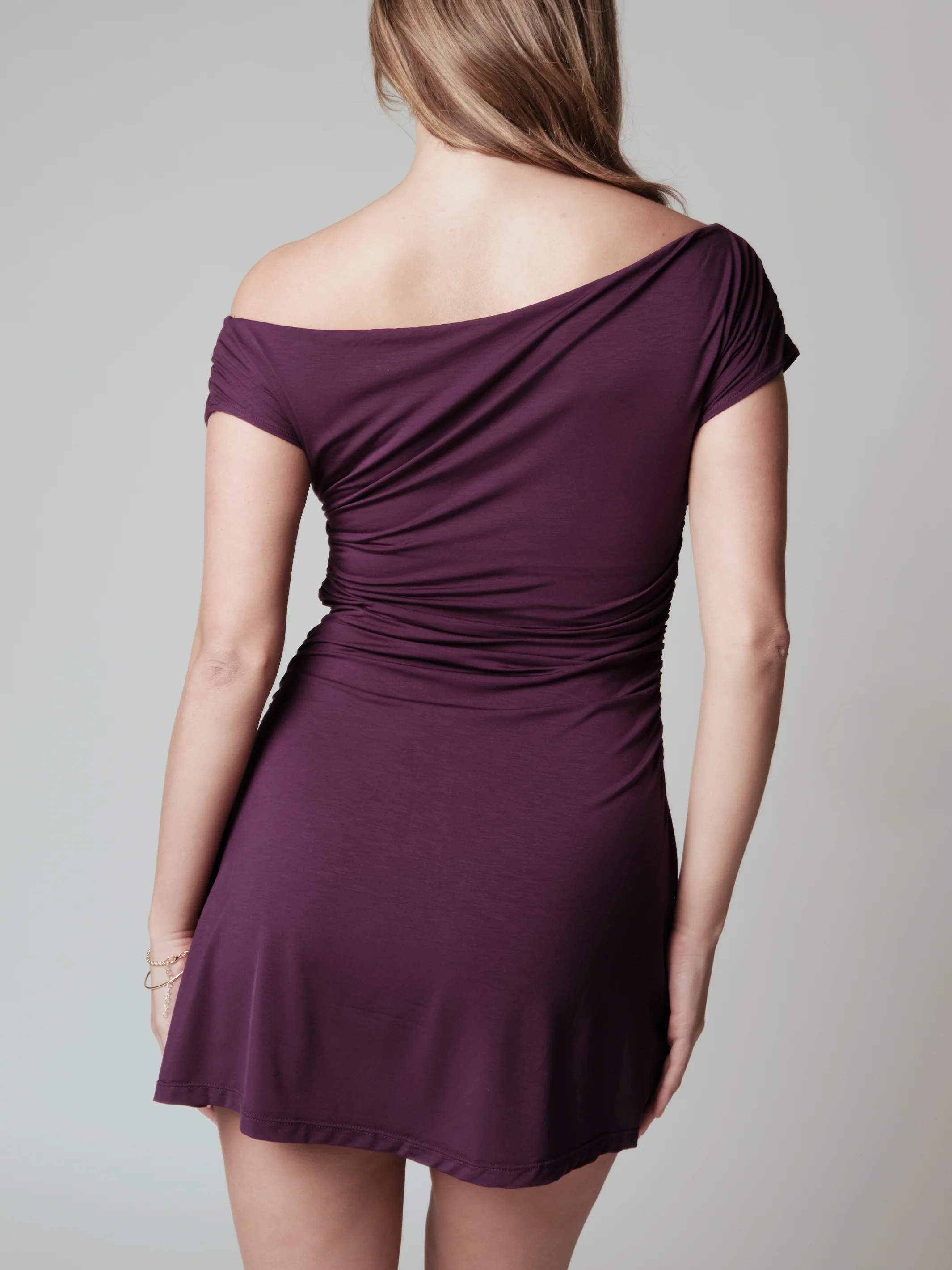 Asymmetrical Mini Dress - Image 7