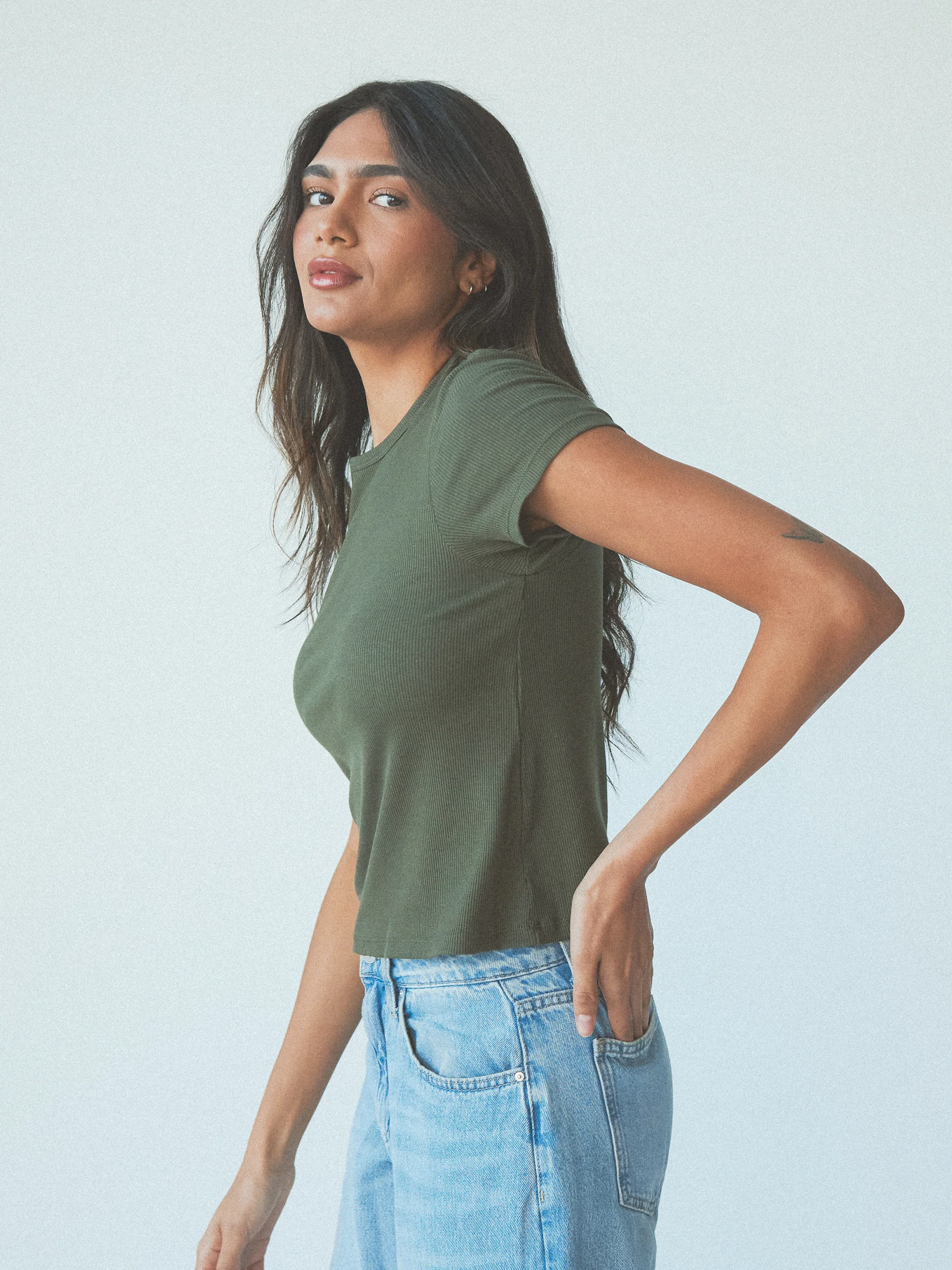 Bamboo Crew Neck T-Shirt Brami - Image 28