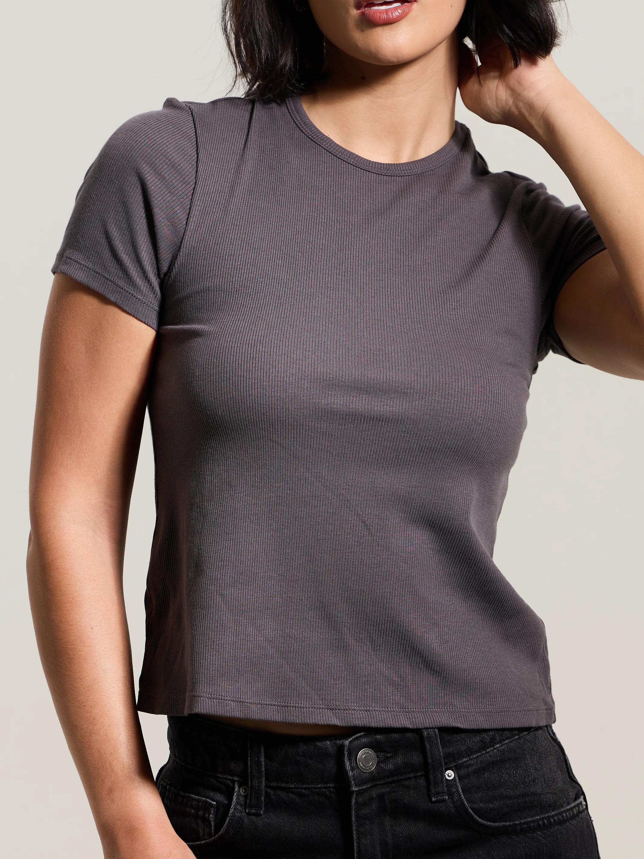 Bamboo Crew Neck T-Shirt Brami - Image 6