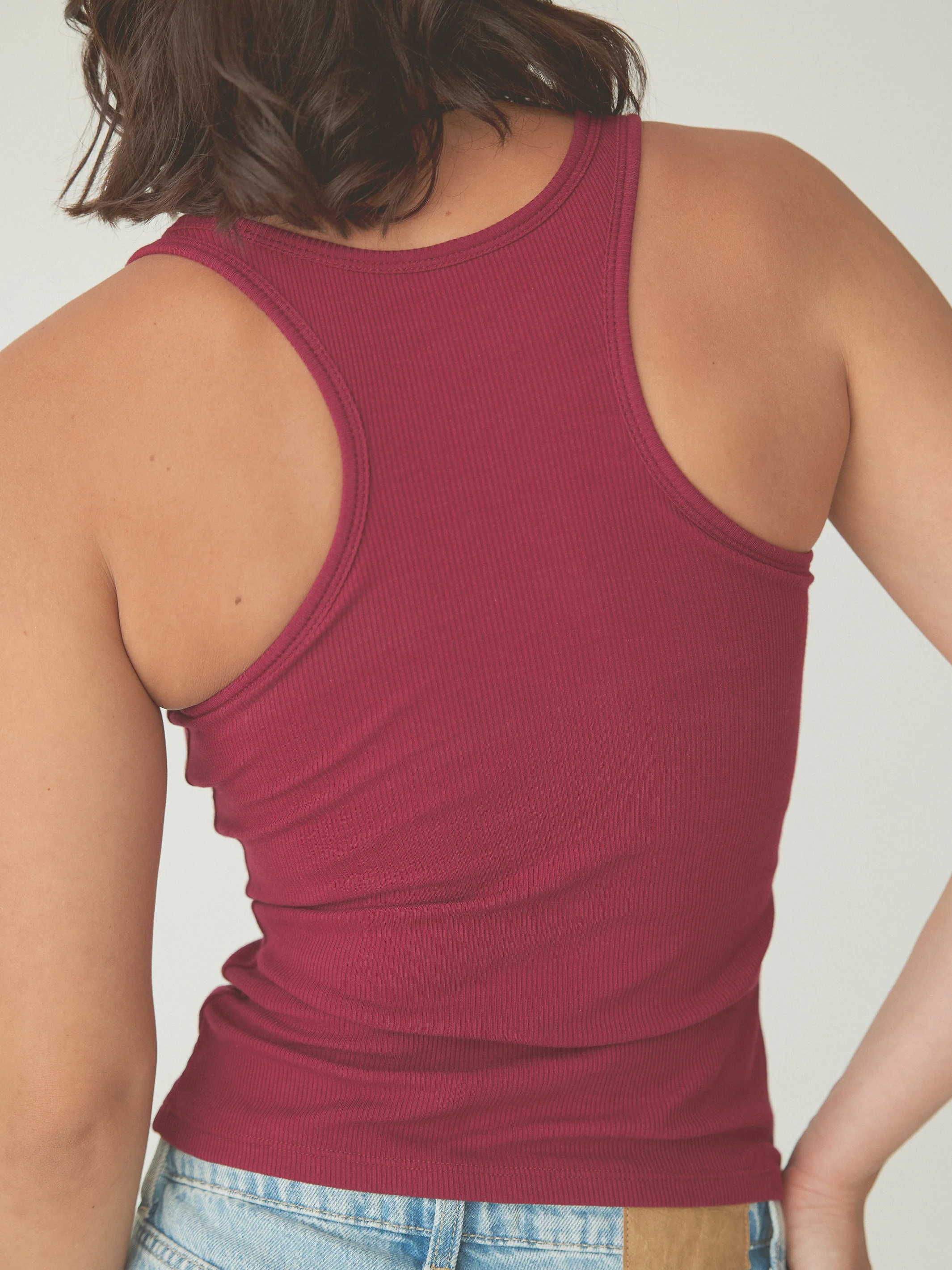Bamboo Scoop Neck Brami Tank - Image 23