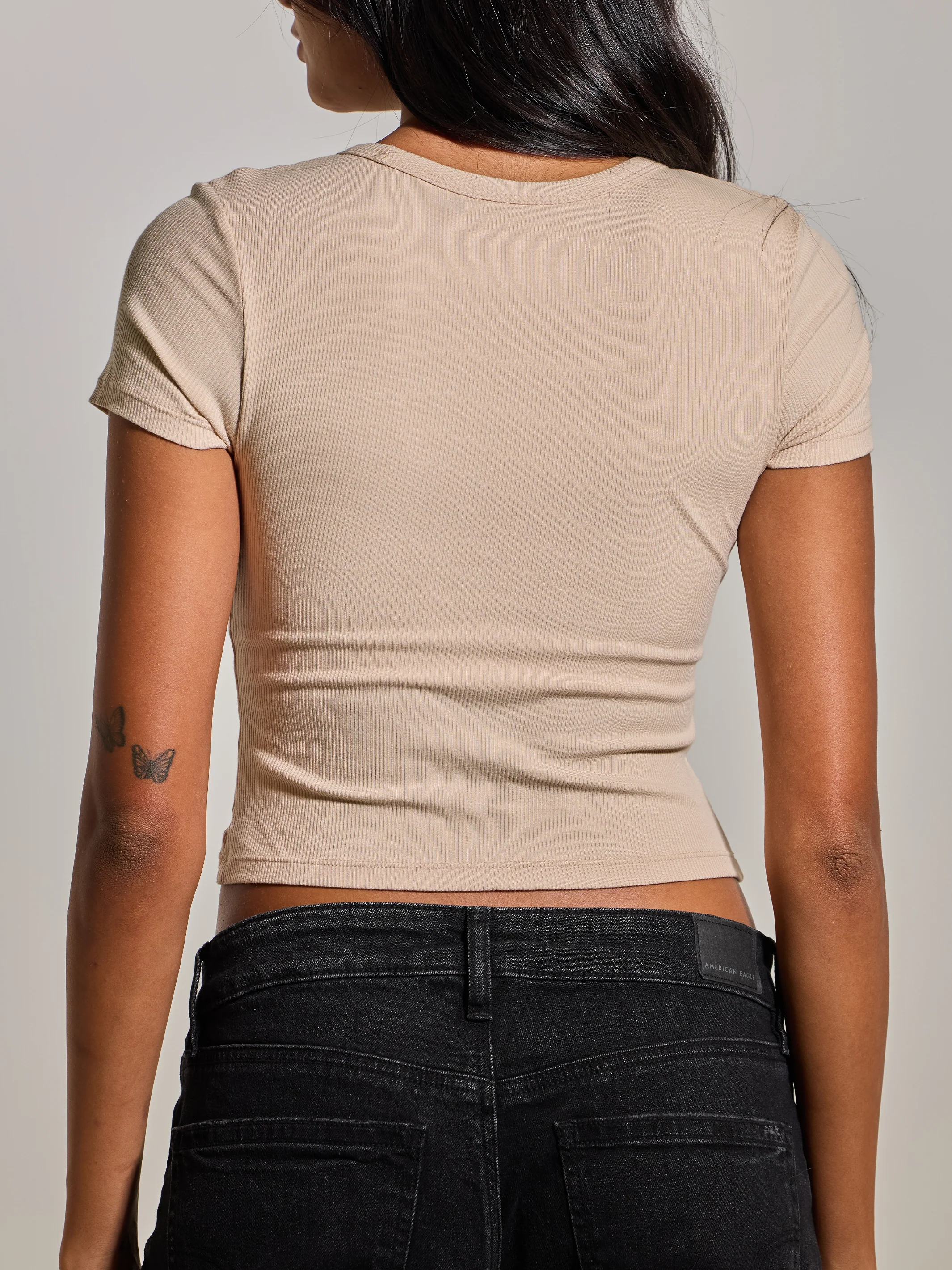 Bamboo V-Neck T-Shirt Brami - Image 13