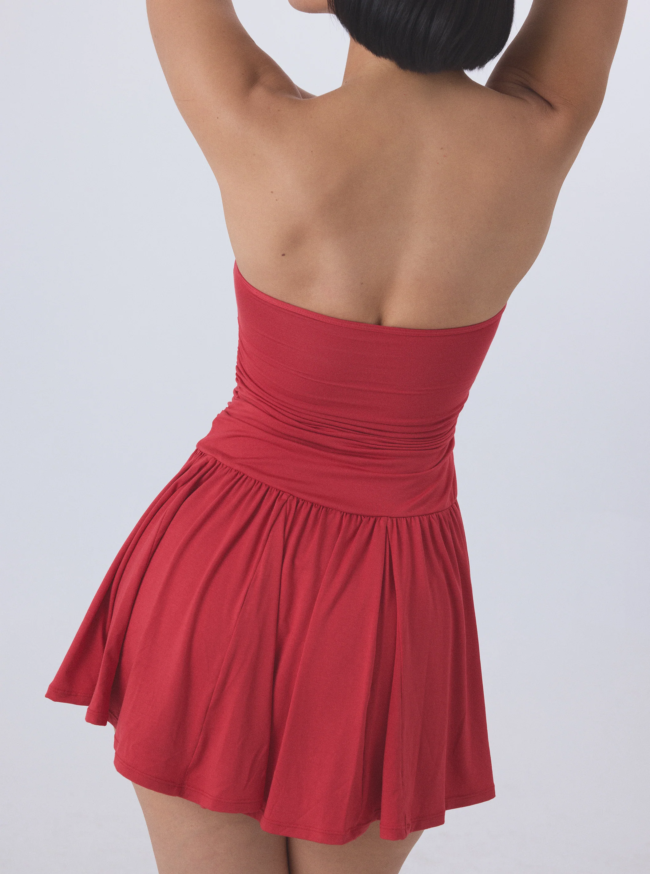 Drop Waist Braless Mini Dress - Image 4