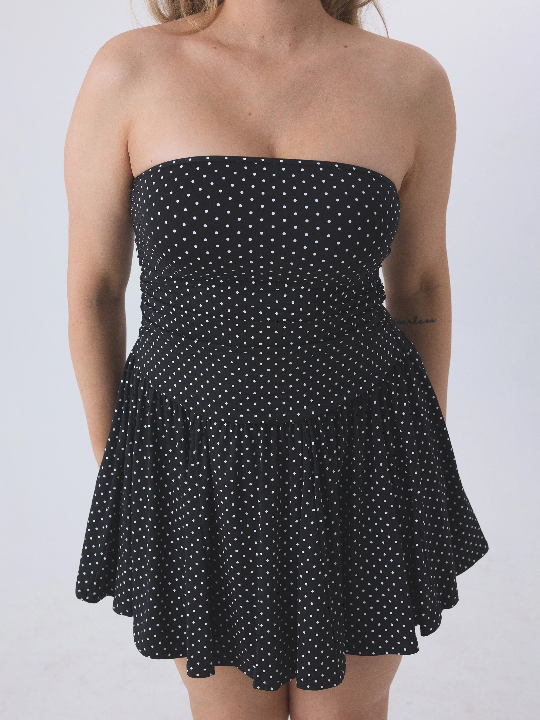 Drop Waist Braless Mini Dress - Image 6