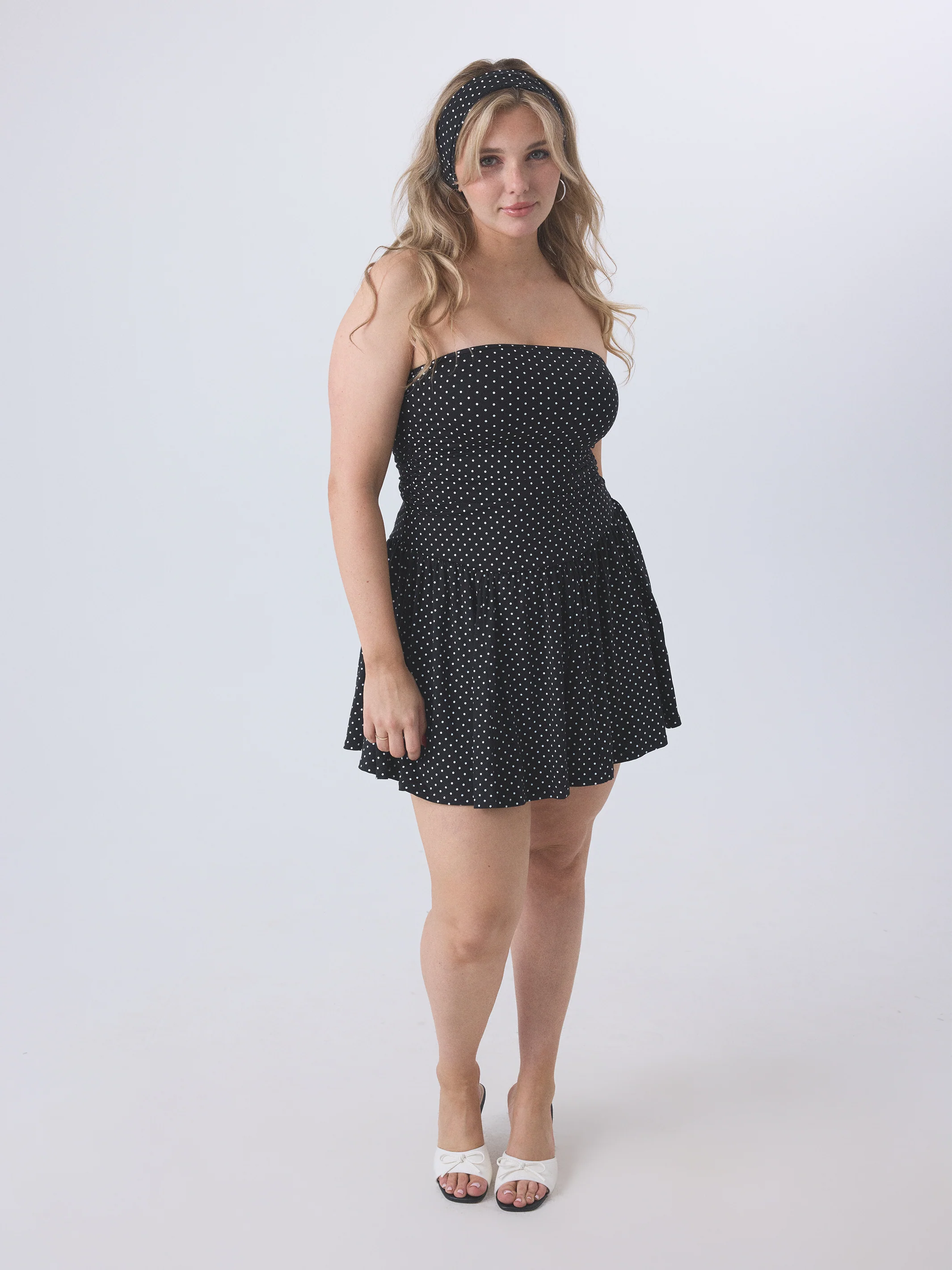 Drop Waist Braless Mini Dress - Image 7