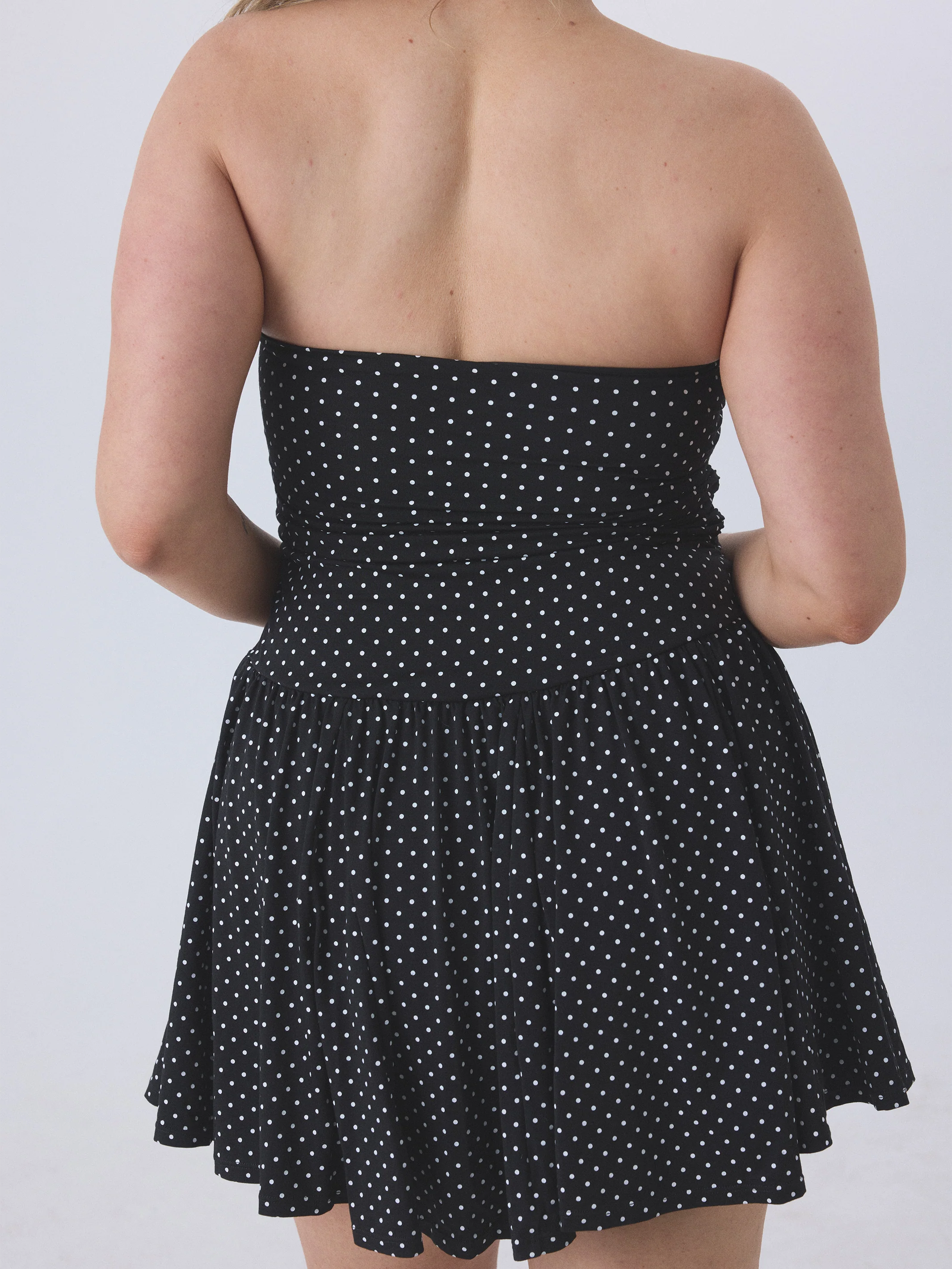 Drop Waist Braless Mini Dress - Image 9