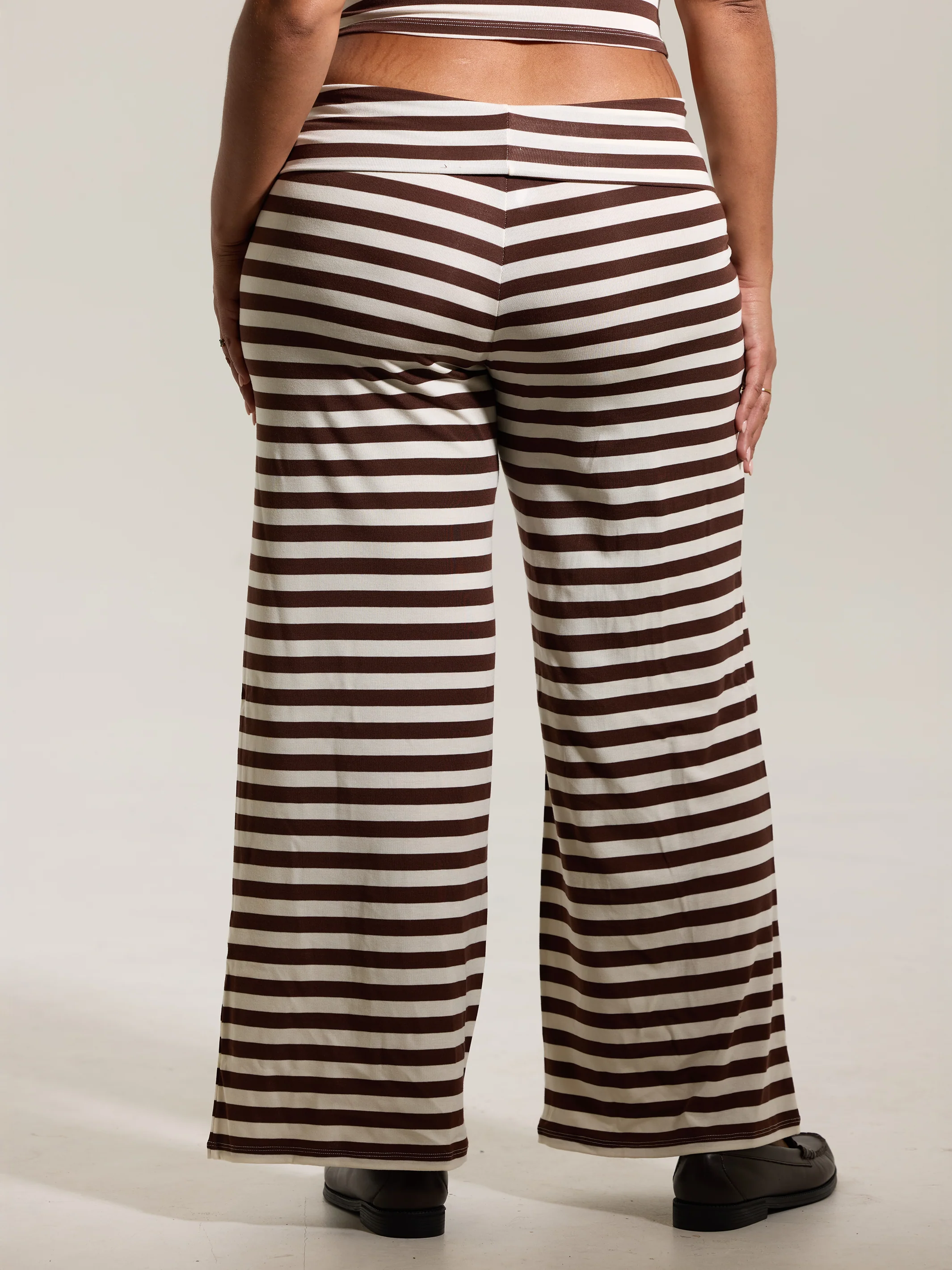 Fold Over Wide Leg Pants - Image 21