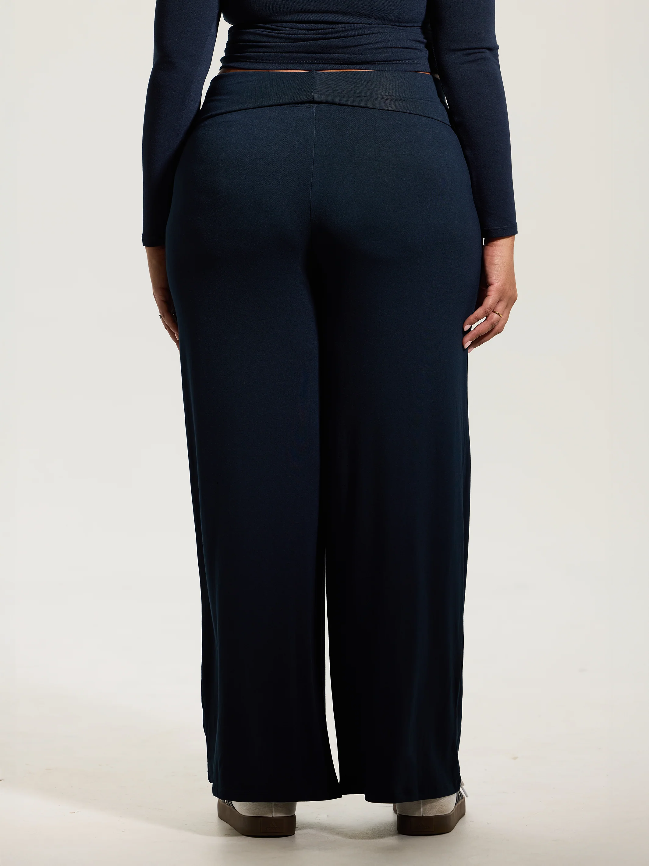 Fold Over Wide Leg Pants - Image 25