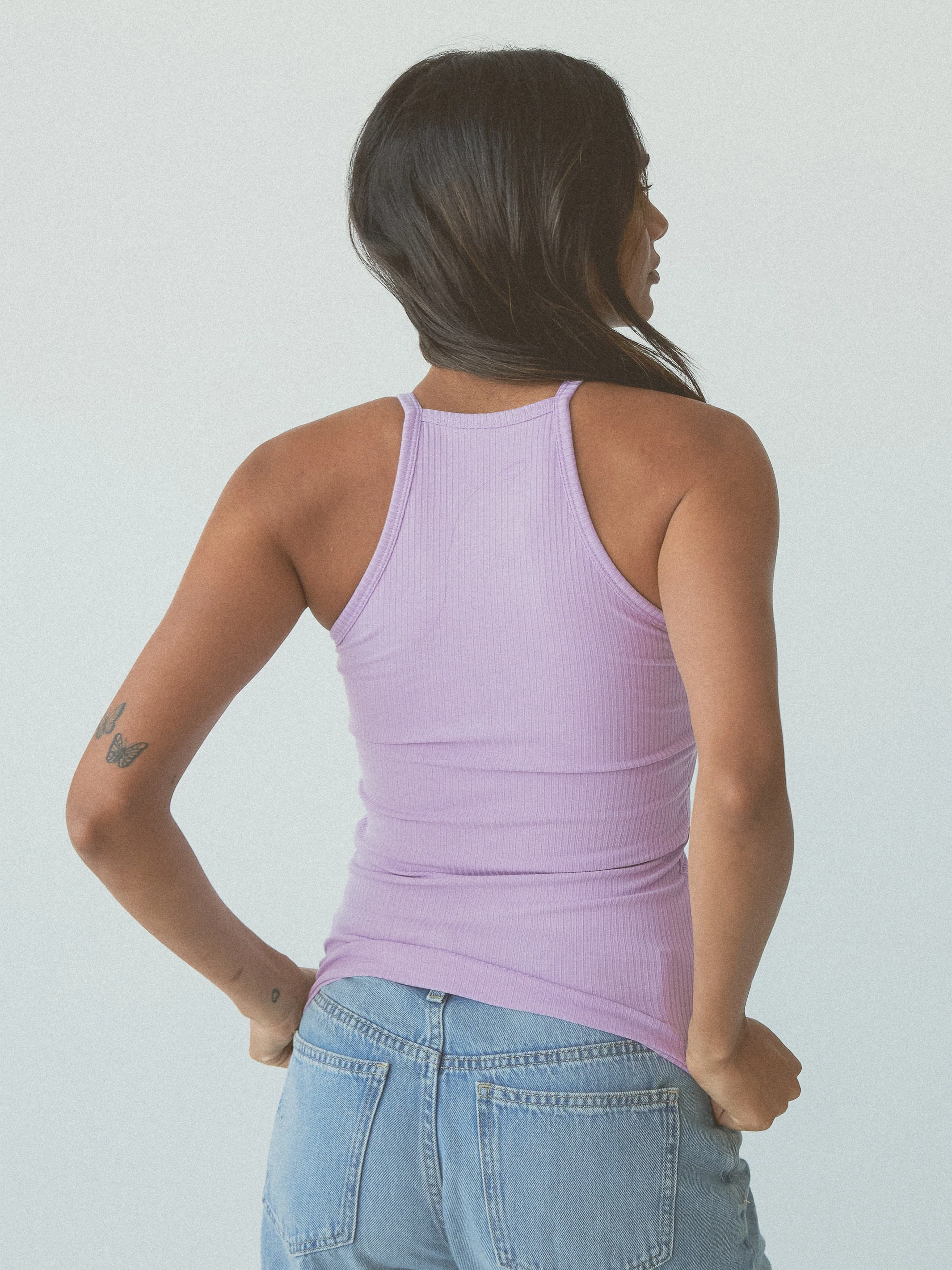 Ribbed High Neck Brami - Image 27