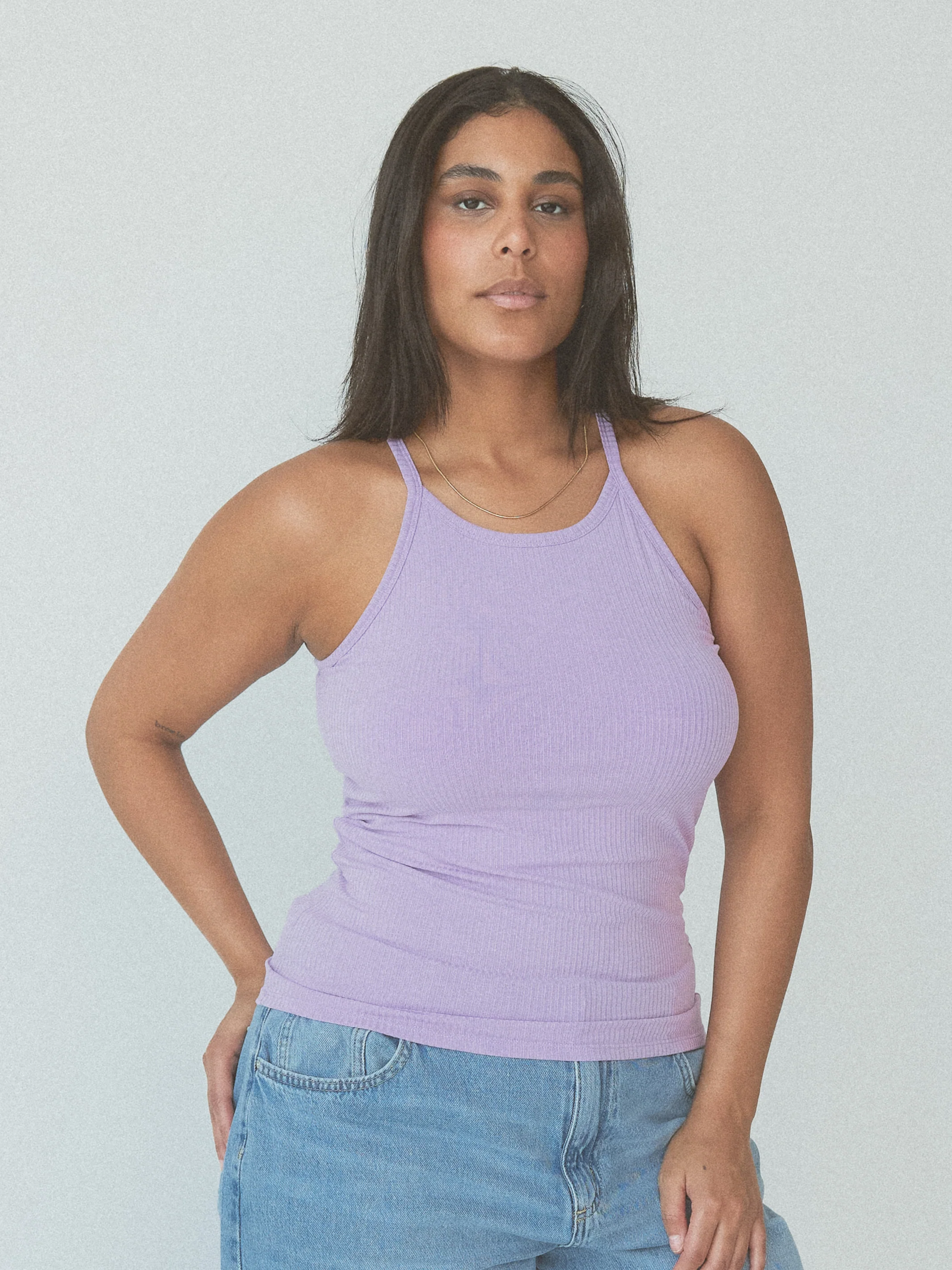 Ribbed High Neck Brami - Image 28