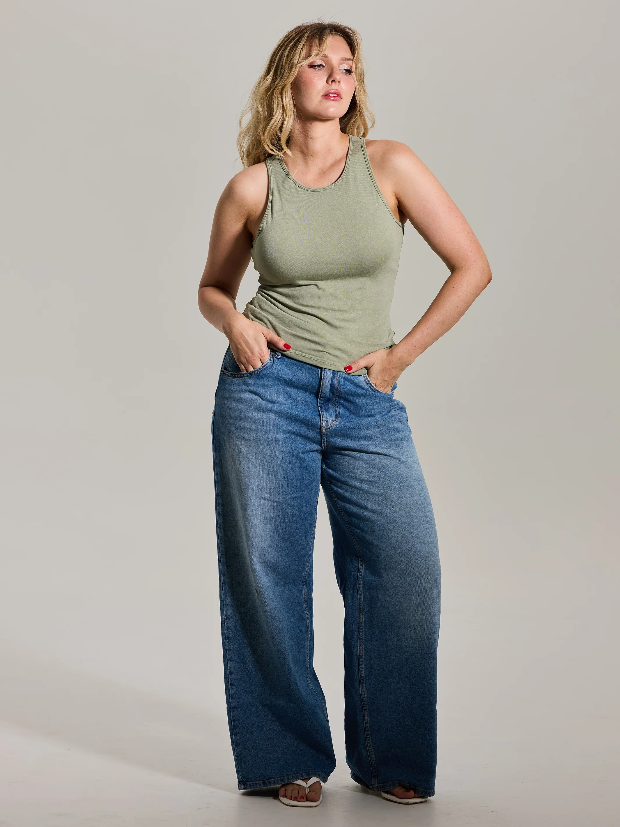 Loose High Neck Brami - Image 34