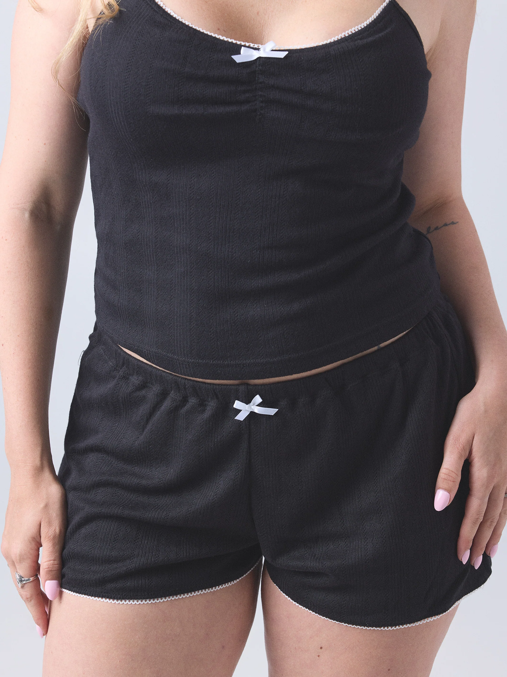 Pointelle PJ Shorts - Image 9