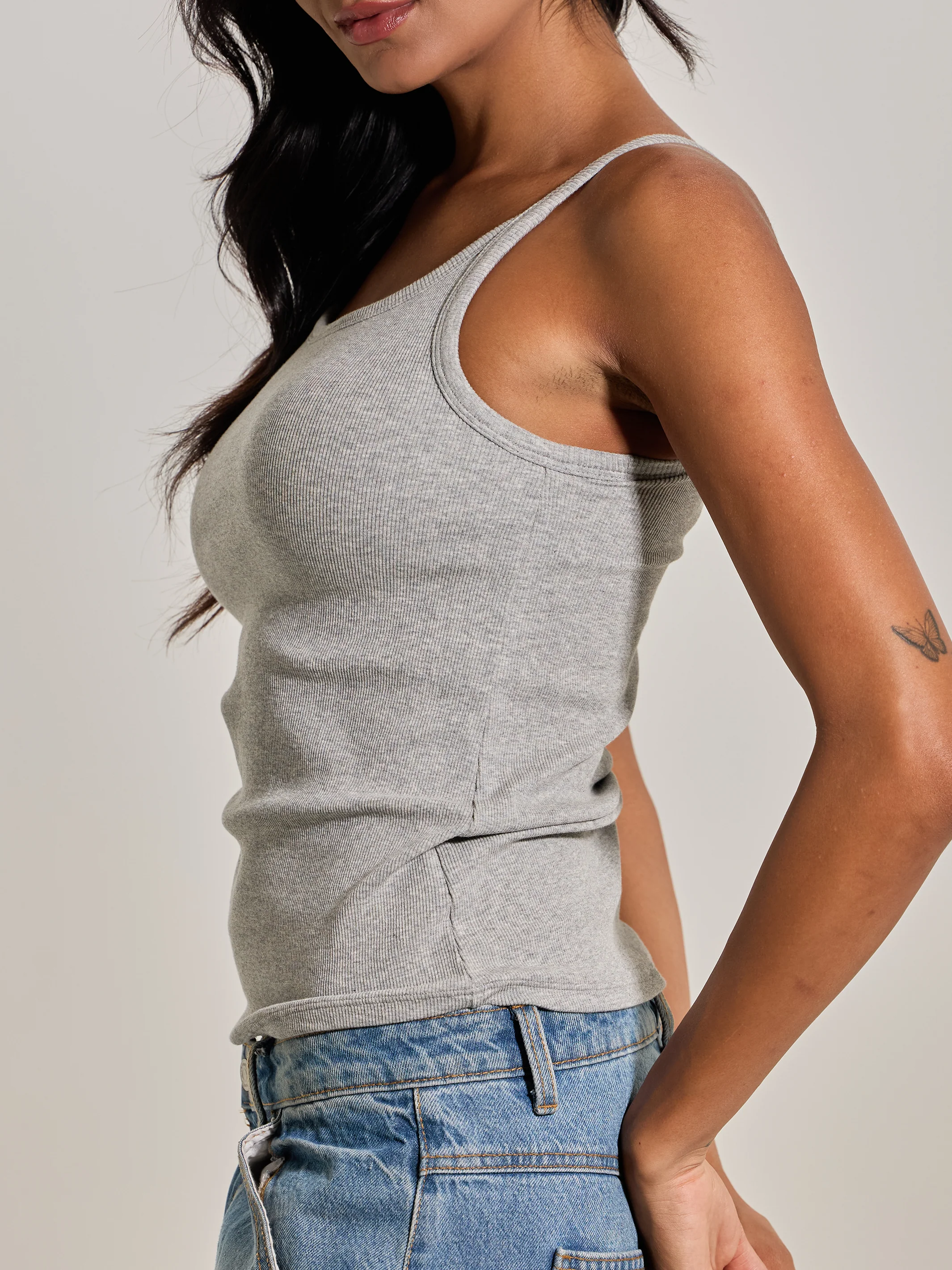 Ribbed Cotton Brami Full Length - Image 11