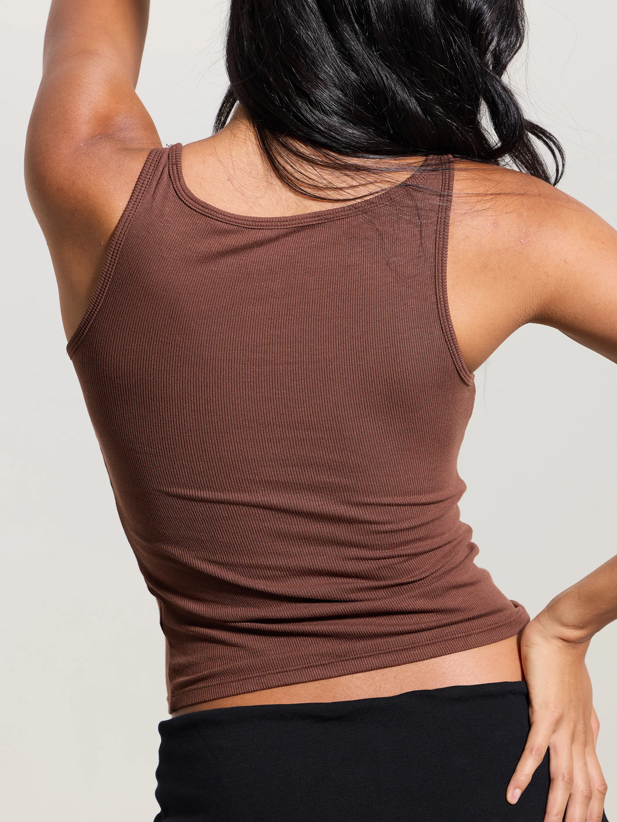 Ribbed Dainty Boat Neck Brami - Image 22