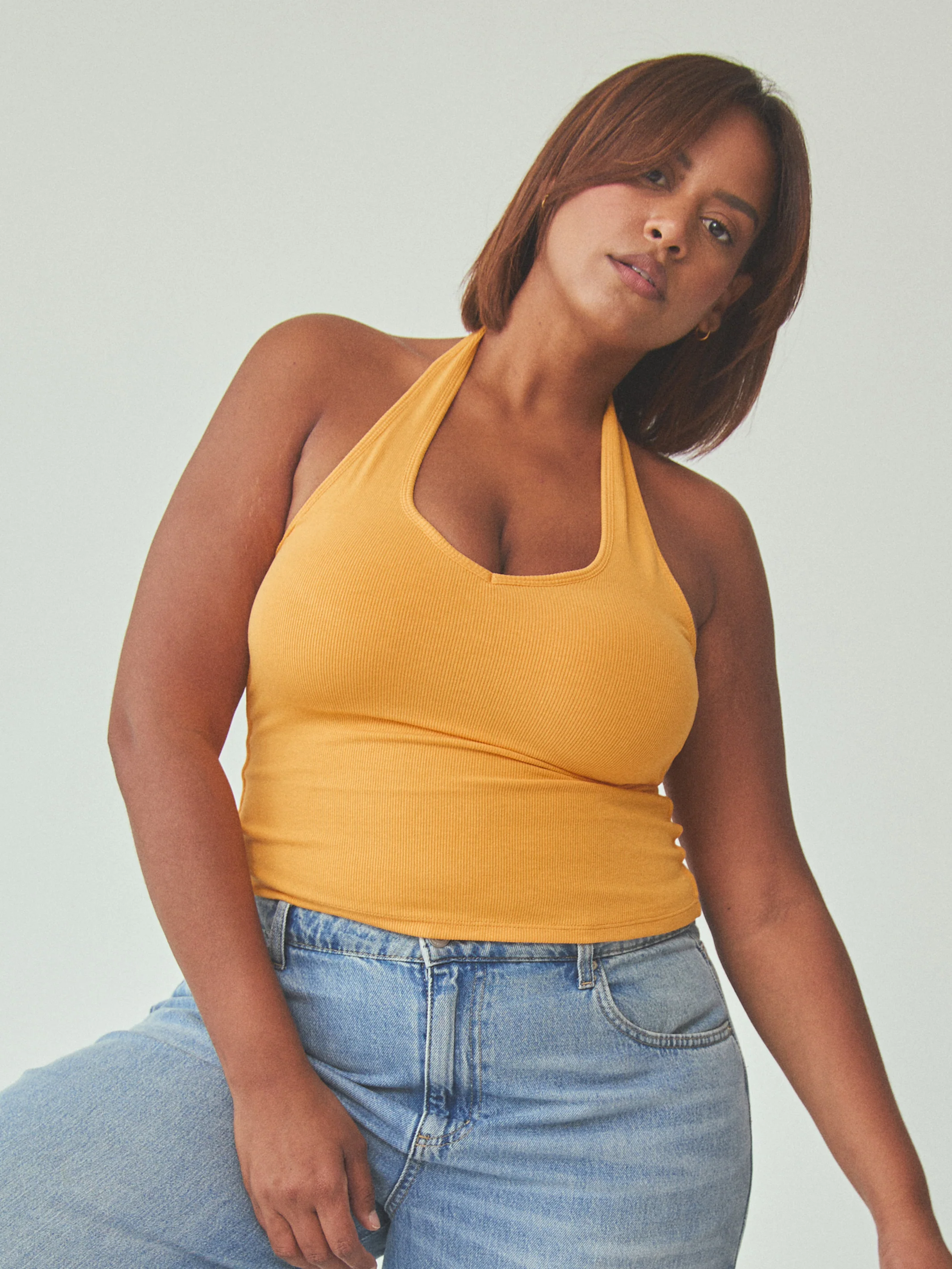 Ribbed Halter Brami - Image 25