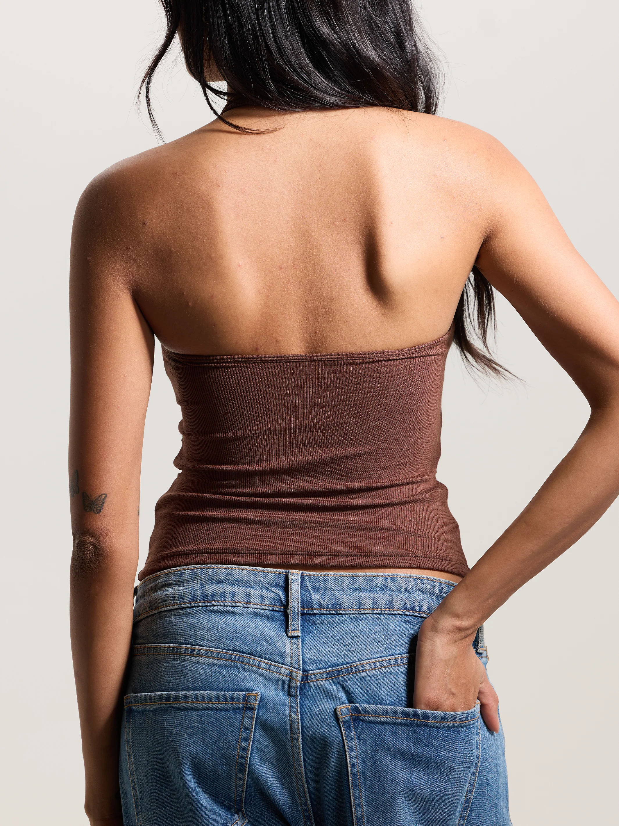 Ribbed Halter Brami - Image 3