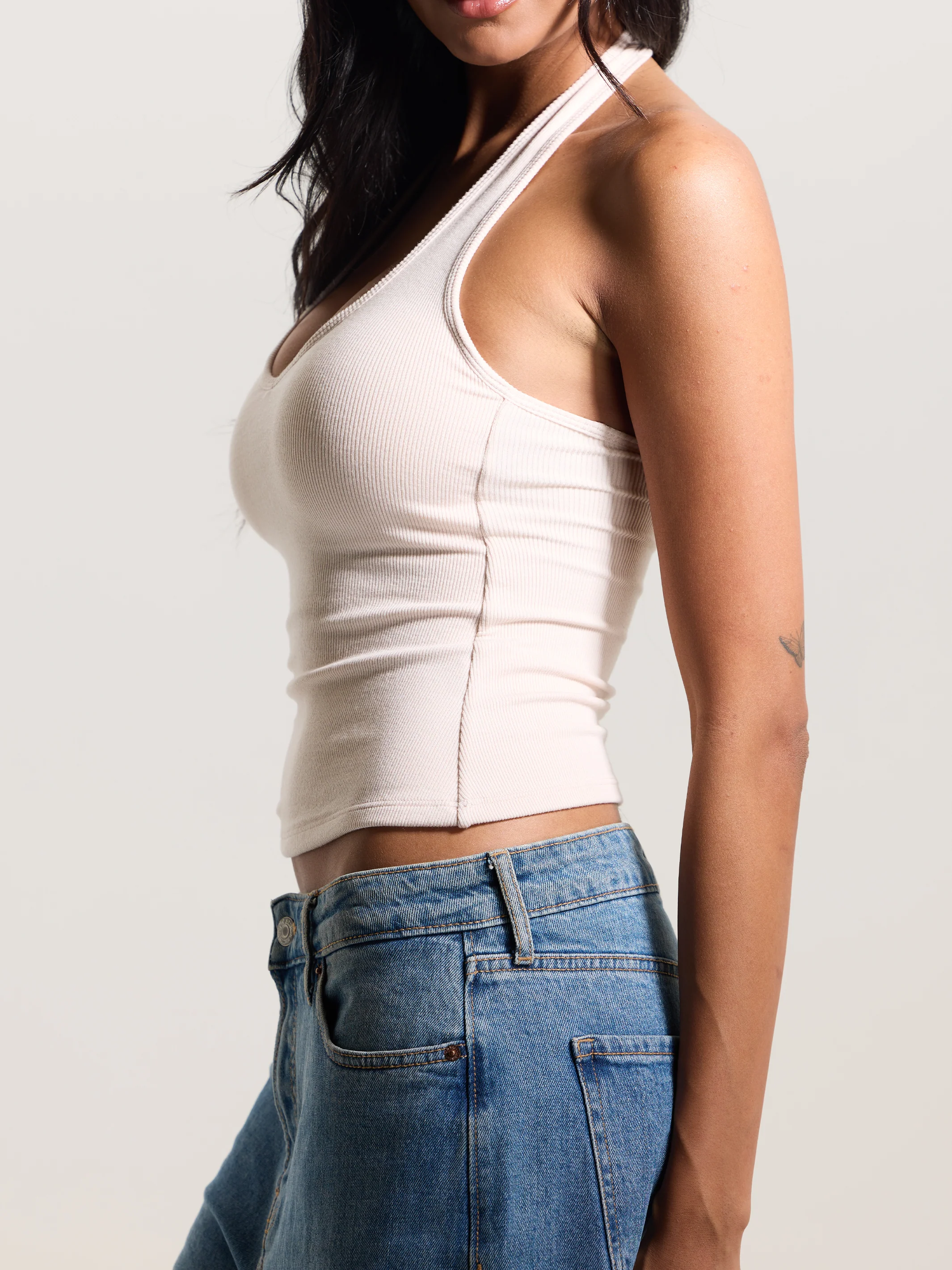 Ribbed Halter Brami - Image 6