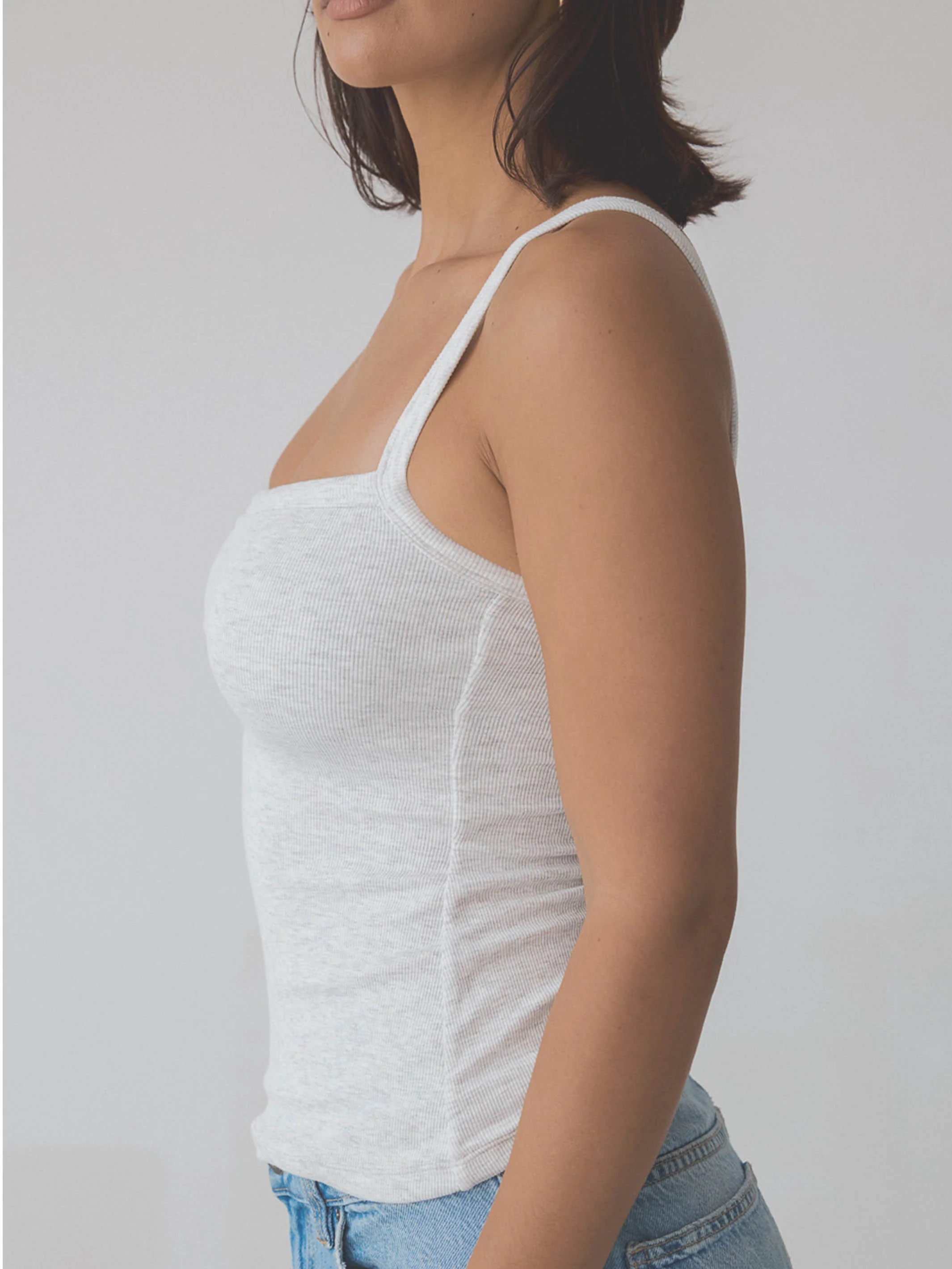 Ribbed Square Neck Brami - Image 14