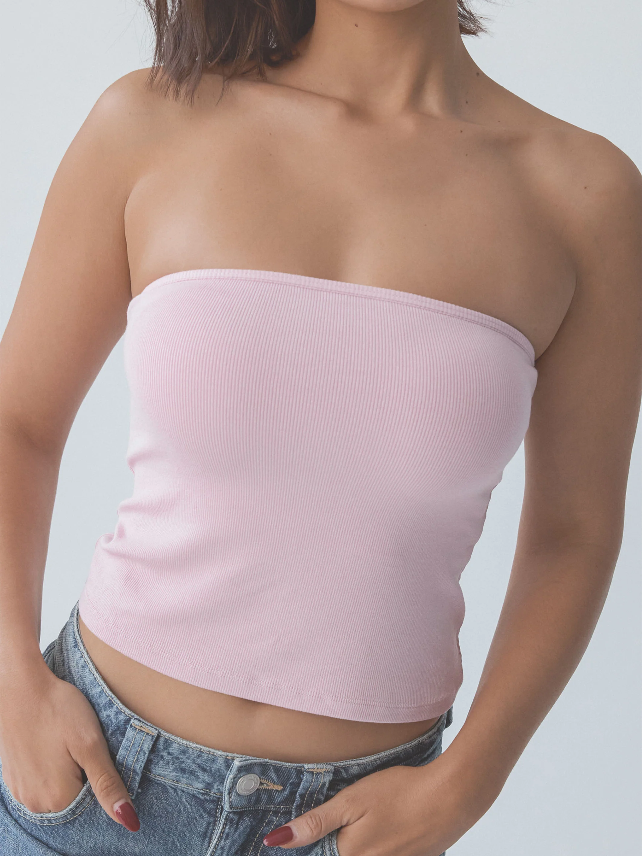 Ribbed Tube Top Brami - Image 40
