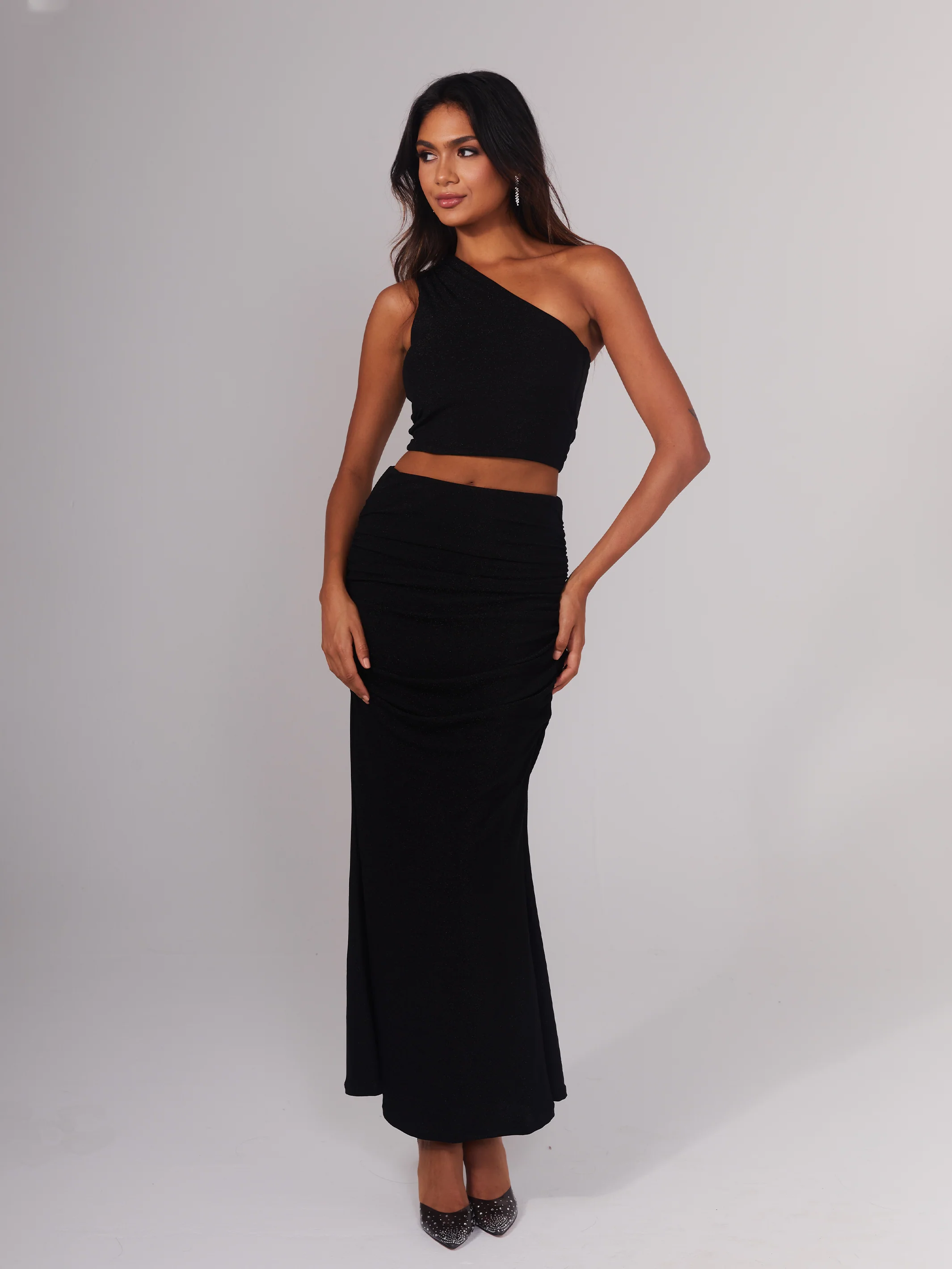 Shimmer Maxi Skirt - Image 4