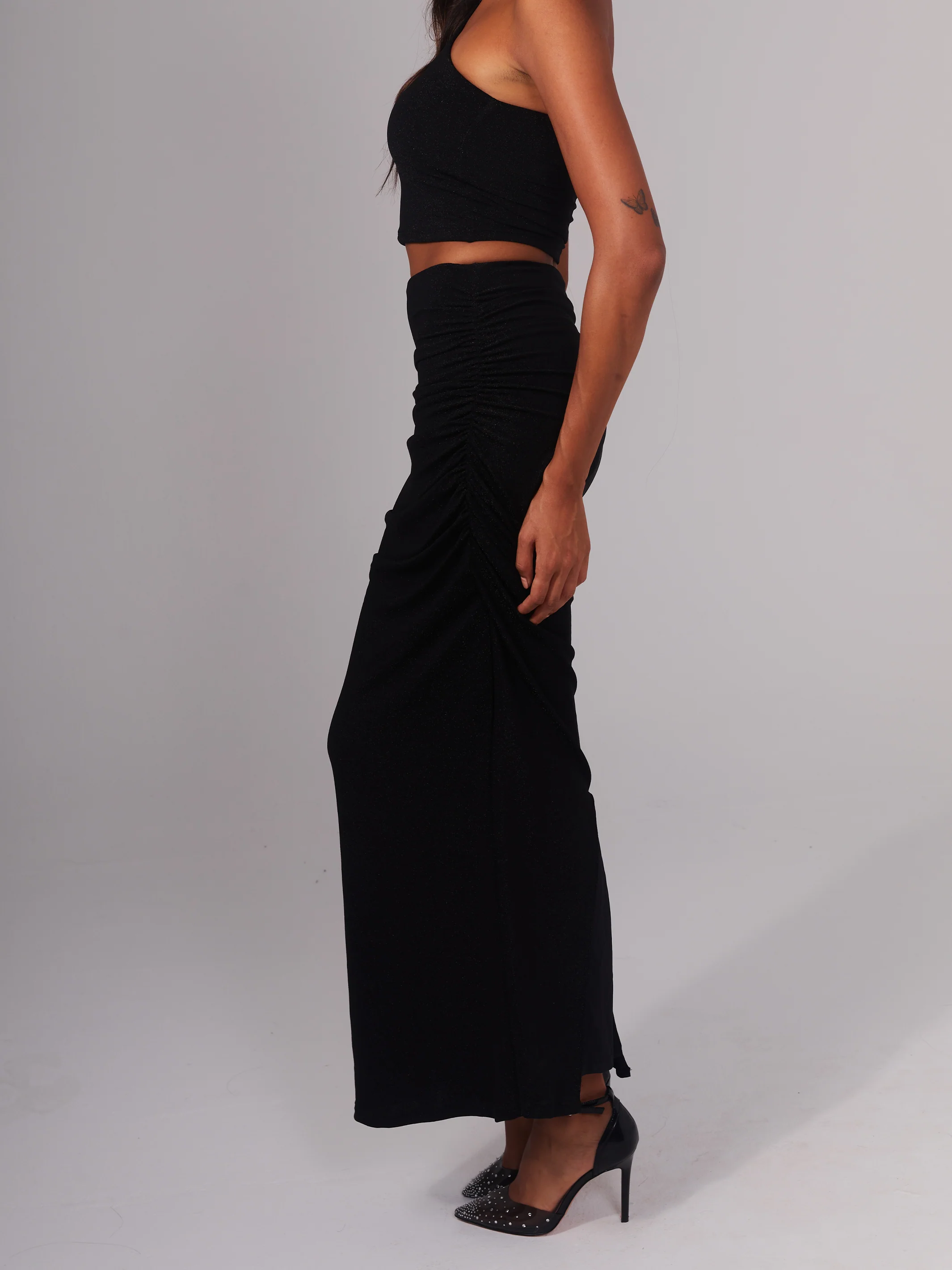 Shimmer Maxi Skirt - Image 7
