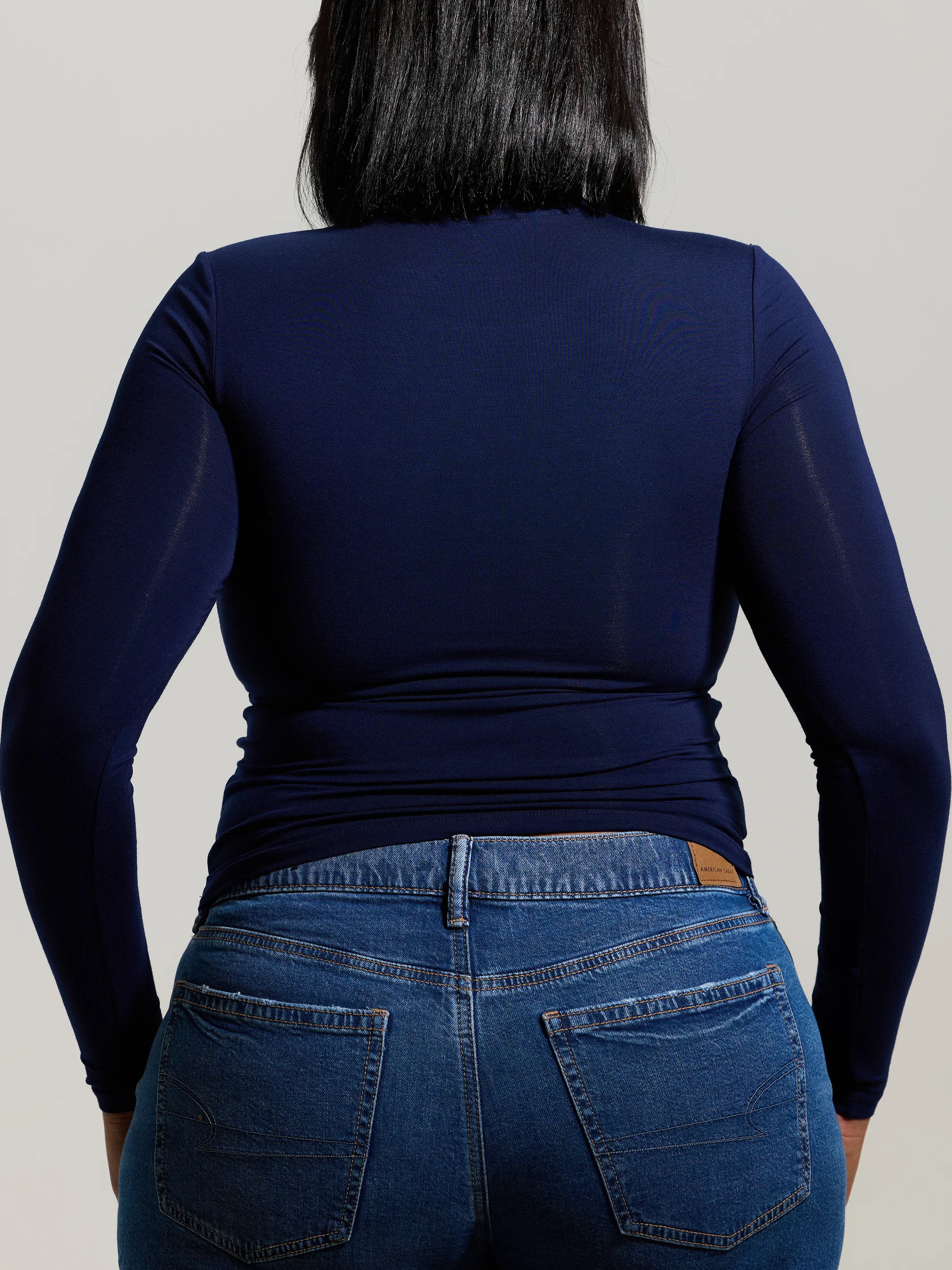 Crew Neck Braless Long Sleeve - Image 39