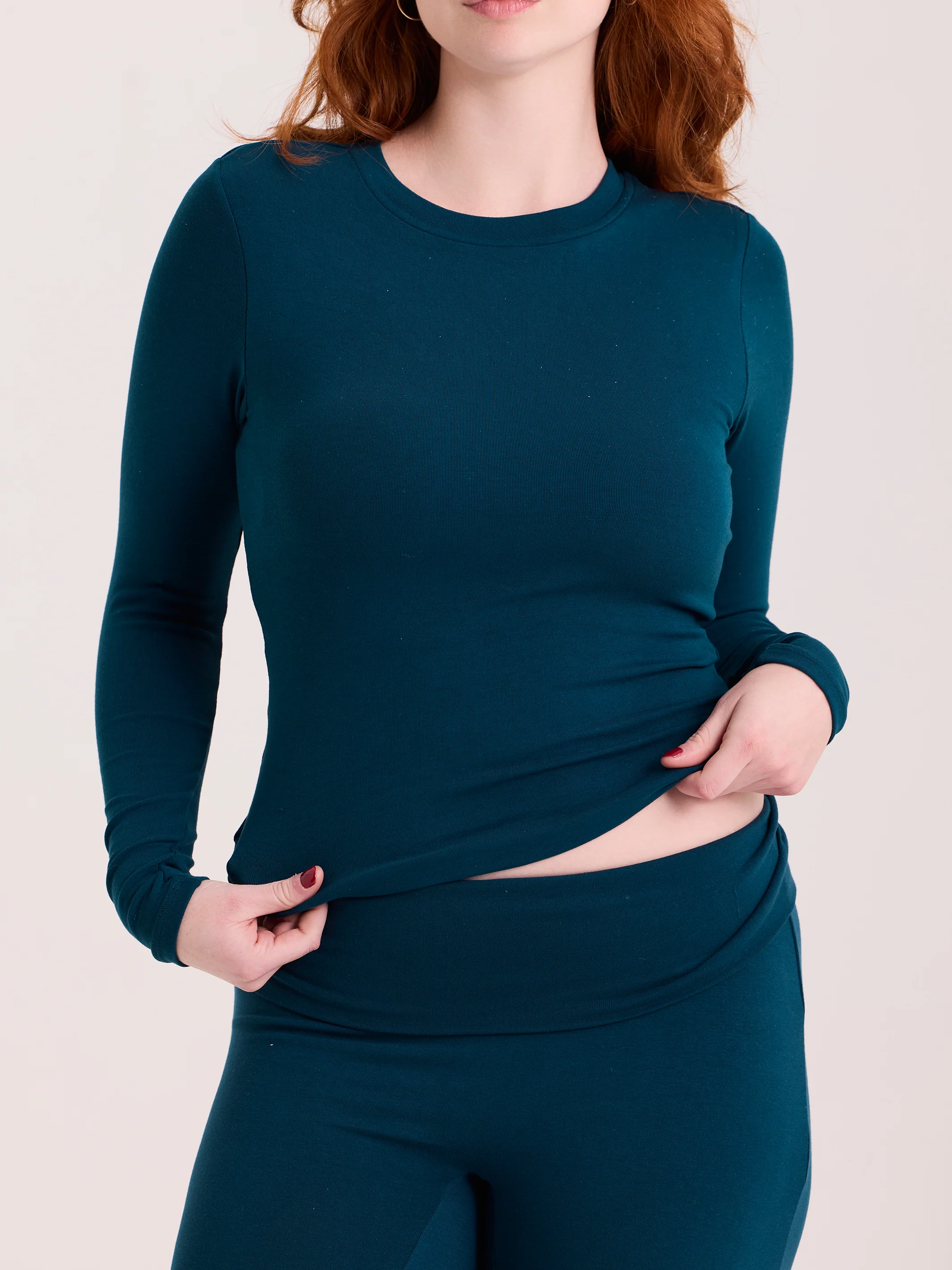 Crew Neck Braless Long Sleeve - Image 5