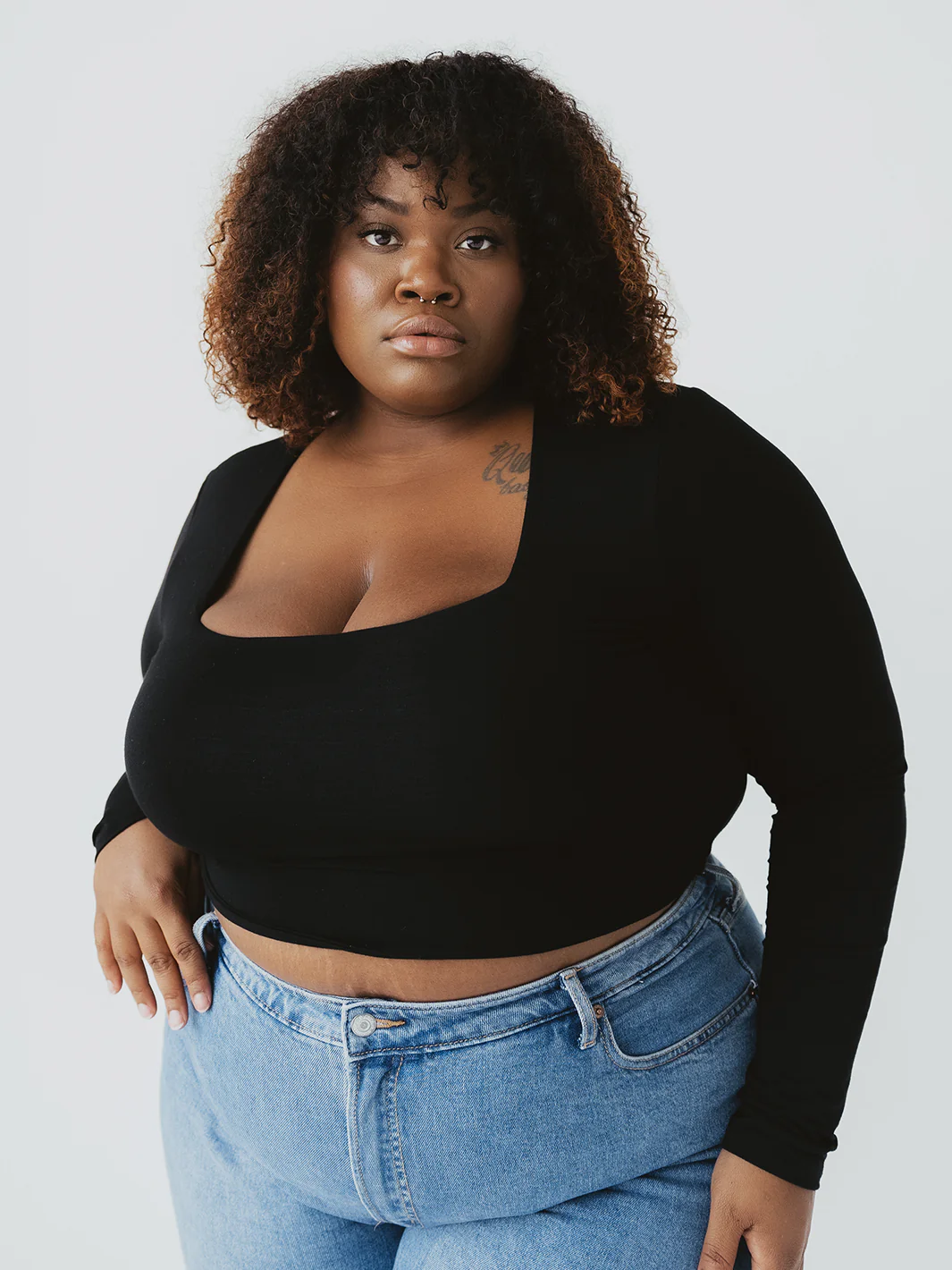 Long Sleeve Square Neck Brami - Image 15