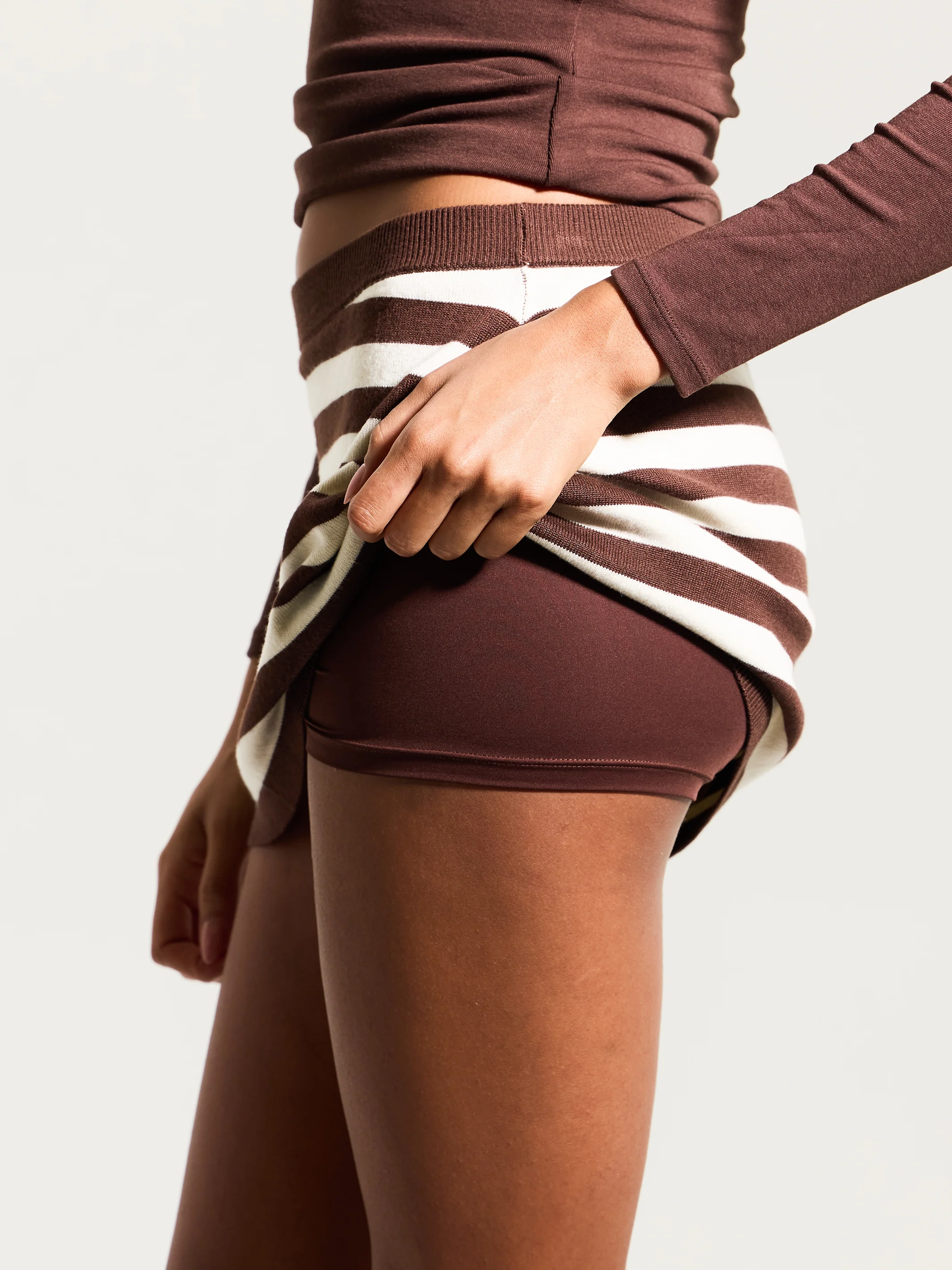 Striped Mini Skort - Image 7