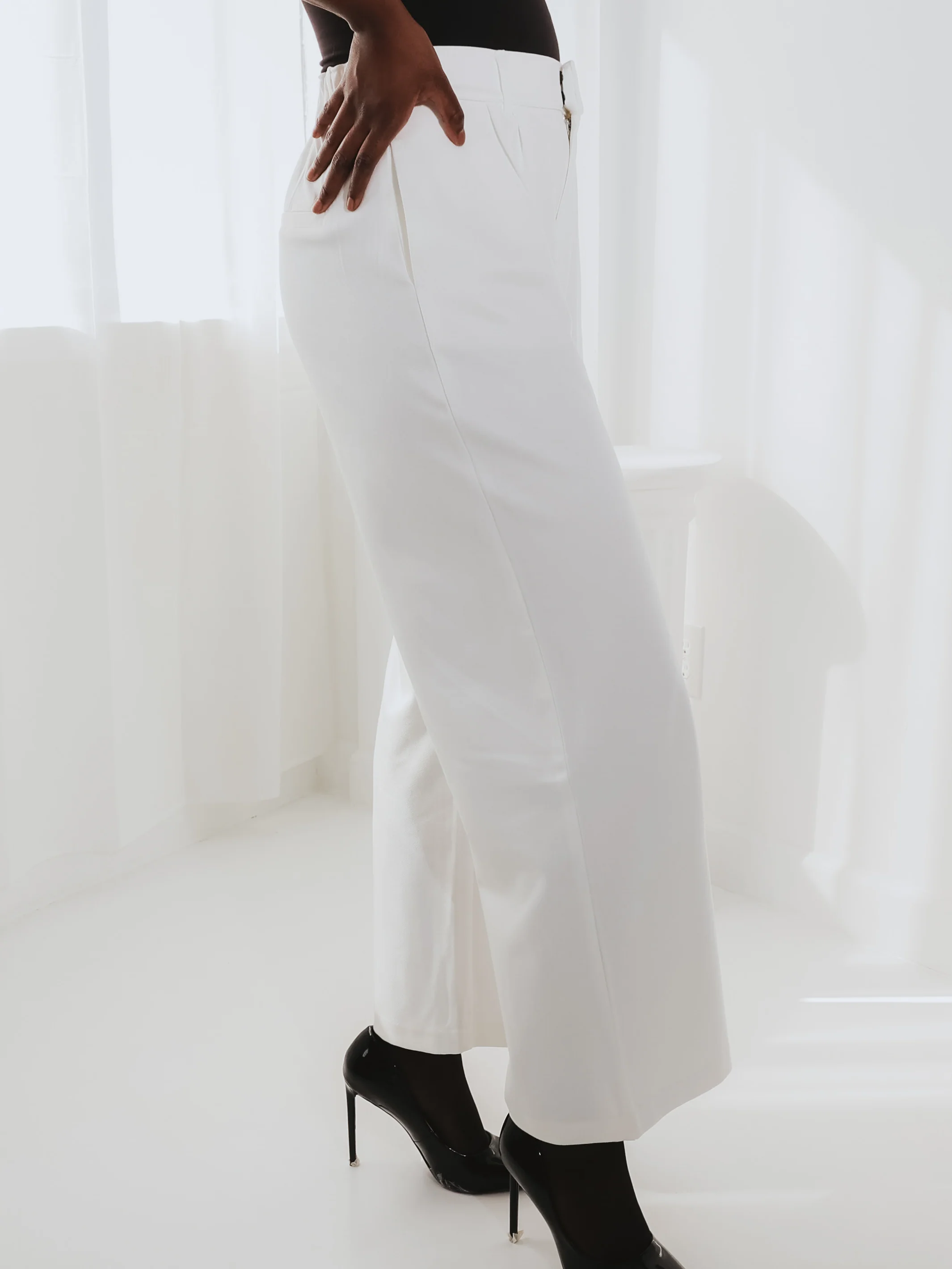 Wide Leg Trousers - Image 3